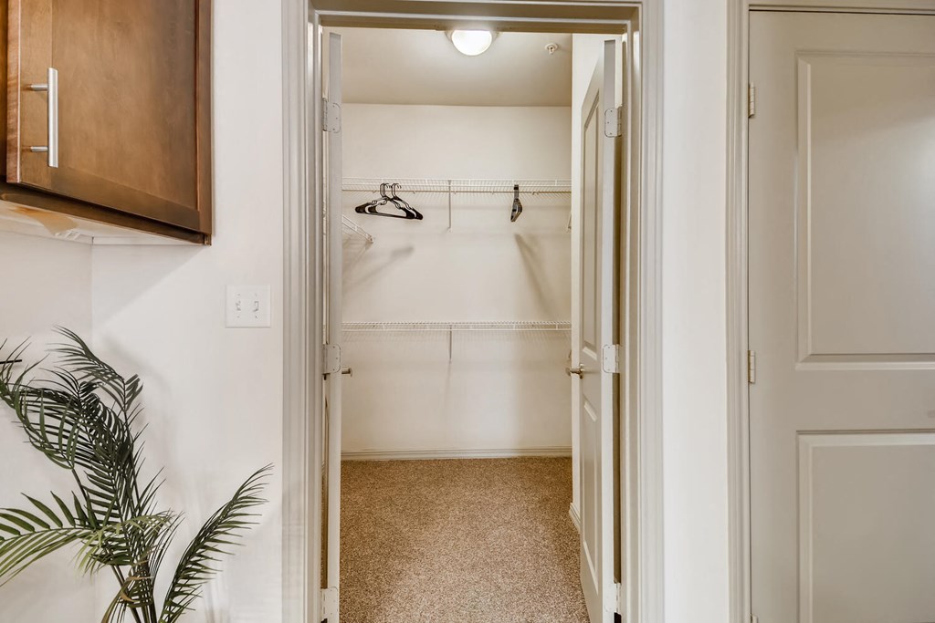 Closet View at Discovery at Craig Ranch, McKinney, TX, 75070