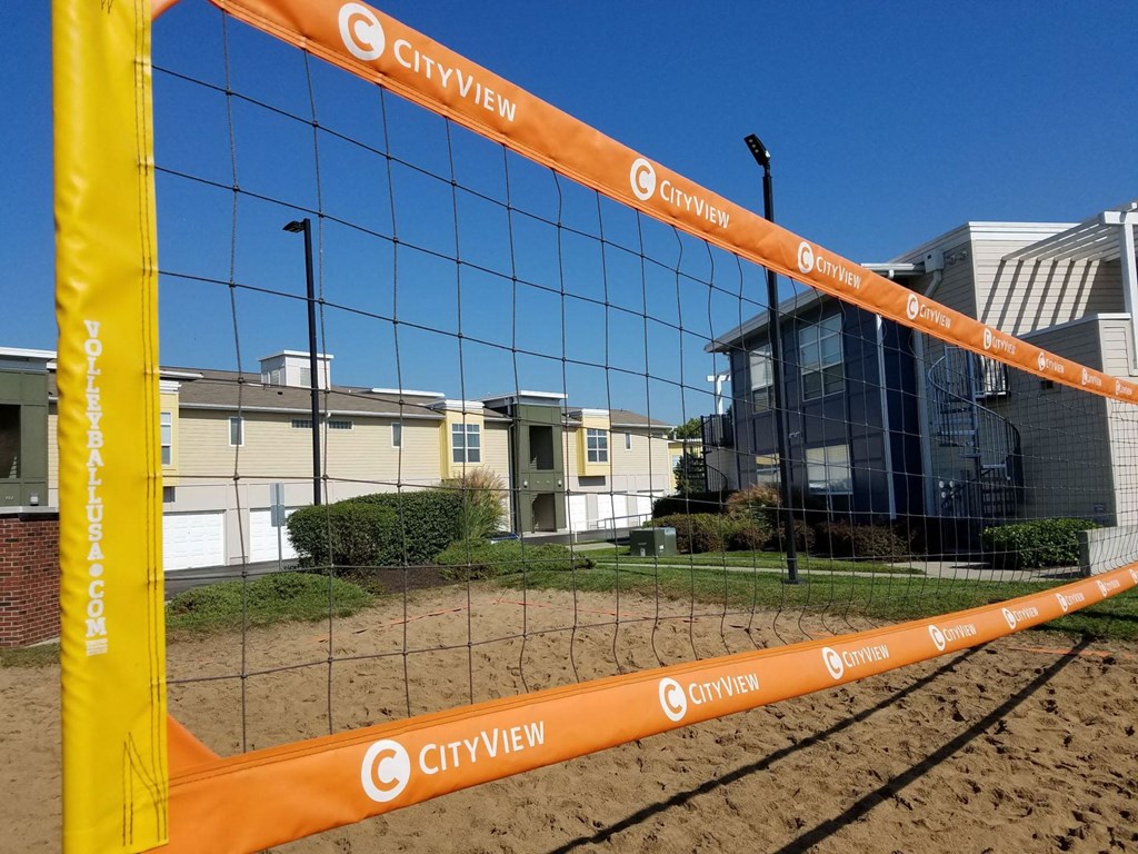 sand volleyball court sand volleyball court at CityView, North Kansas City
