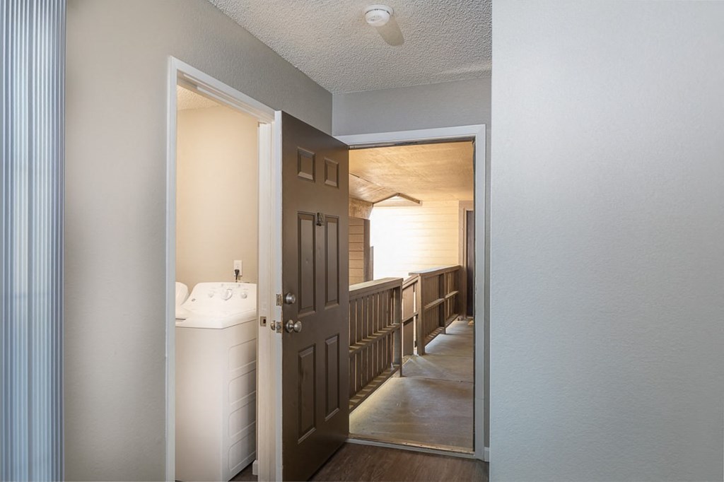 Bedroom With Closet at Springhill Apartments, Overland Park