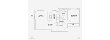 A2 floor plans at Penn Circle, Carmel, 46032
