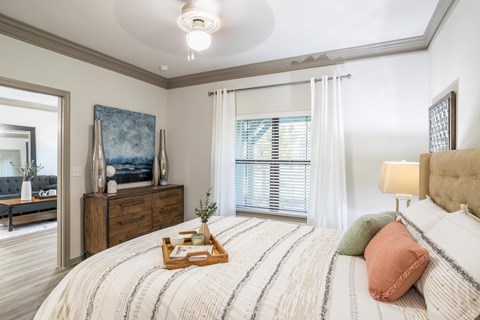 Carpeted Bedroom at Avenues at Tuscan Lakes, Texas, 77573