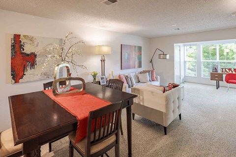 Wooded Dining Table at Butternut Ridge Apartments, Ohio, 44070