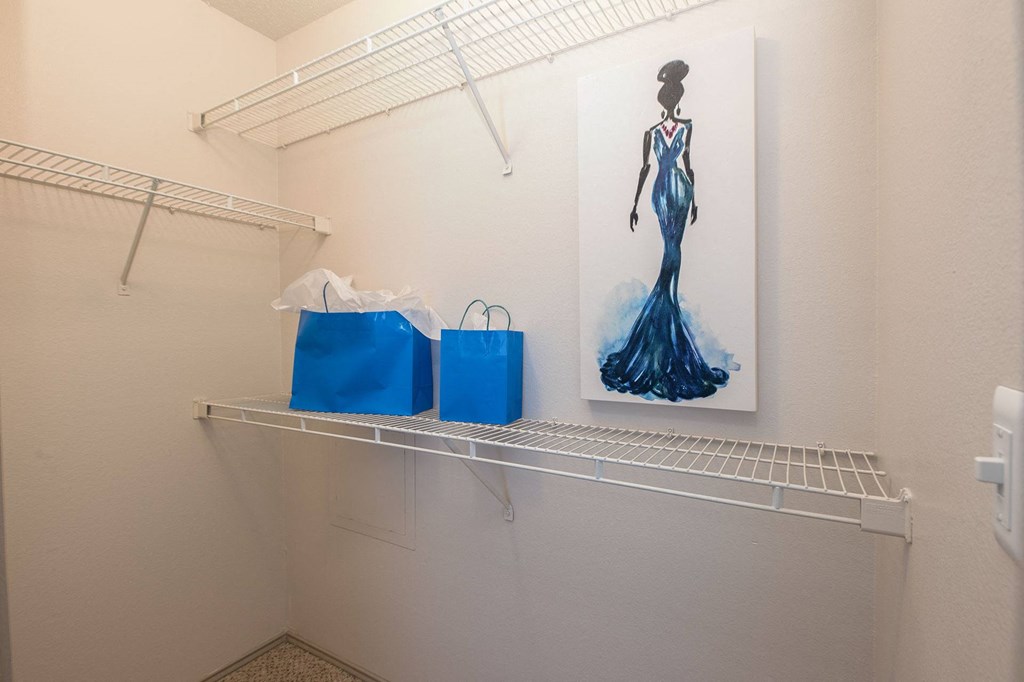 spacious closet in two bedroom two bath apartment  at Butternut Ridge, North Olmsted, 44070