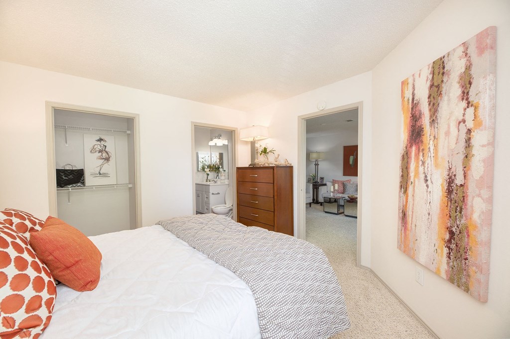 bedroom in two bedroom apartment  at Butternut Ridge, Ohio, 44070