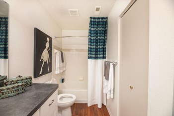 bathroom in two bedroom two bath apartment - Photo Gallery 46