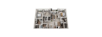 C1 floor plan at Adara Overland Park, Overland Park