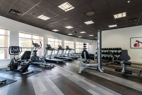 Gym at CityView, North Kansas City, 64116