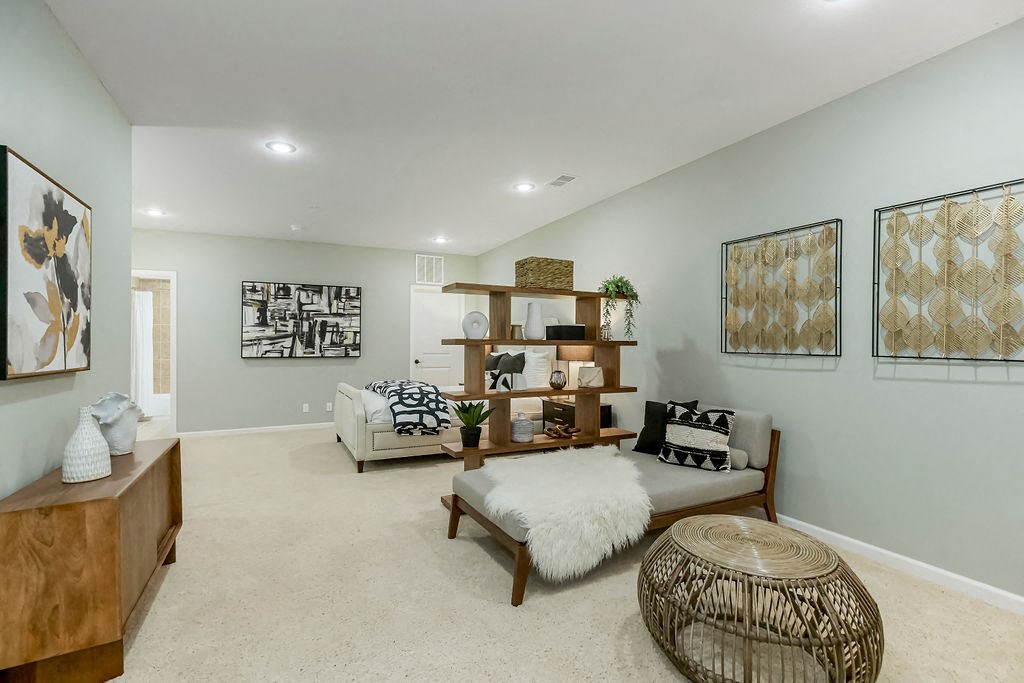 Specious Bedroom at Prairie Pines Townhomes, Shawnee