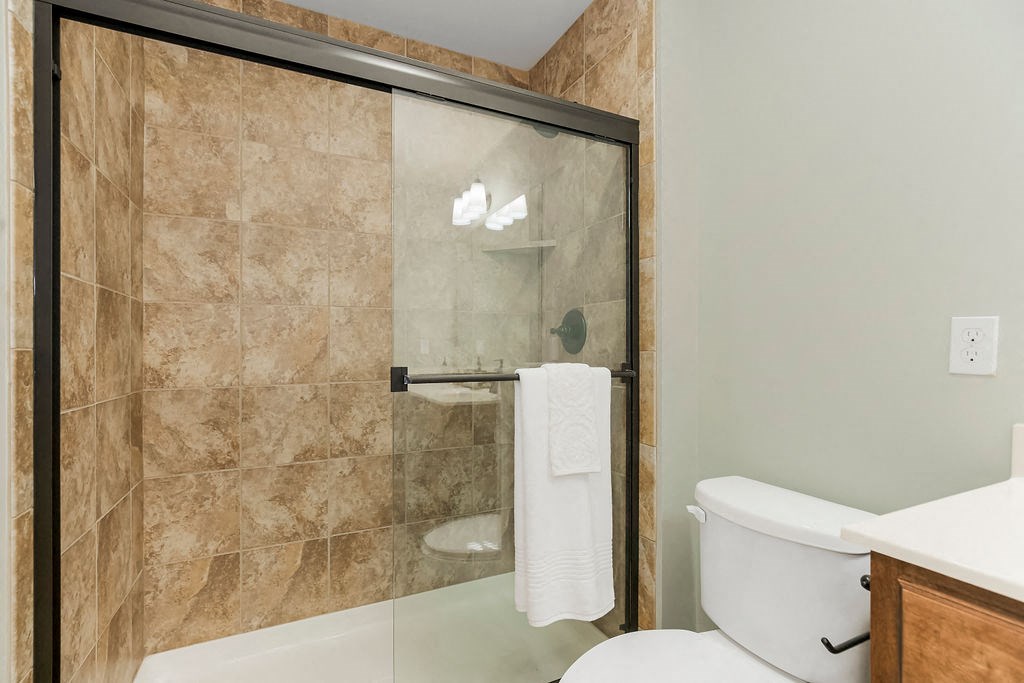 Modern Bathroom at Prairie Pines Townhomes, Shawnee