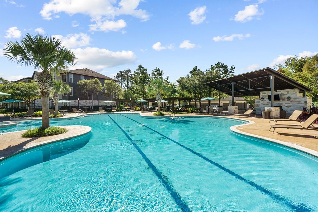 Pool View at Discovery at Kingwood, Texas