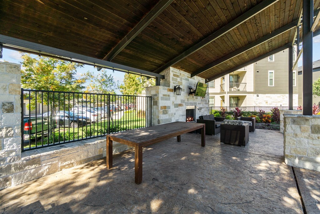Outdoor Firepit Patio at Discovery at Kingwood, Kingwood, 77339