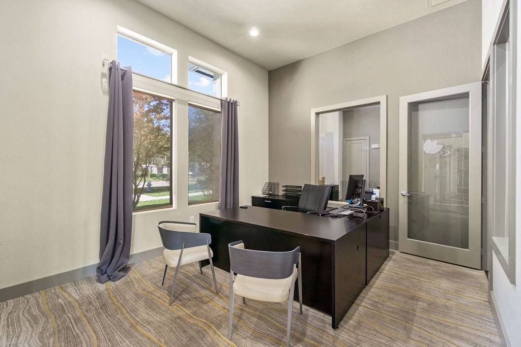 Leasing Office at Discovery at Kingwood, Texas