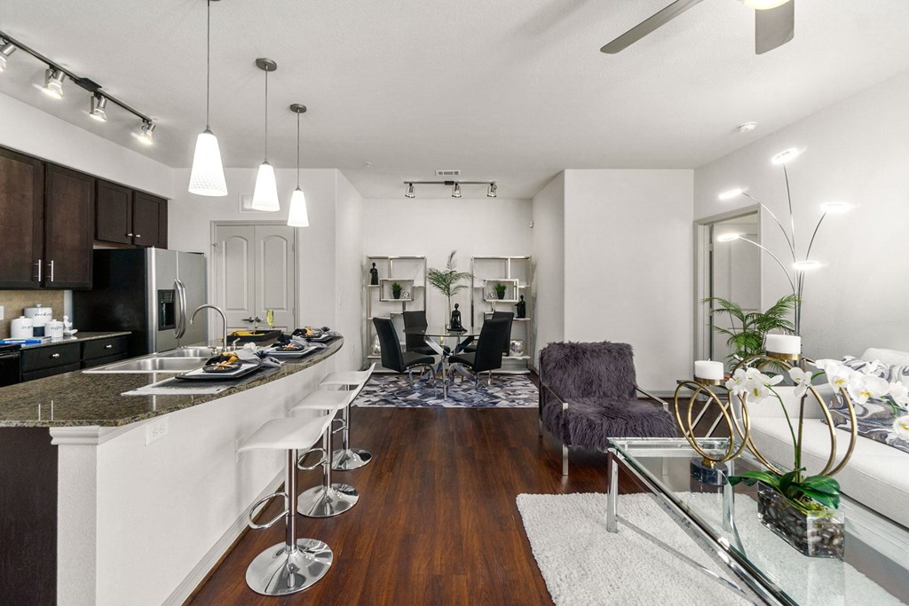 Living And Kitchen at Discovery at Kingwood, Kingwood, 77339