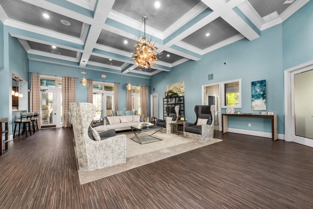Clubroom at Avenues at Tuscan Lakes, League City, Texas