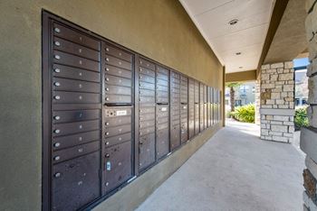 Package Locker Hub at Avenues at Tuscan Lakes, League City, Texas