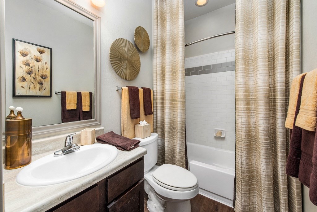 Bathroom at Avenues at Tuscan Lakes, League City, TX, 77573
