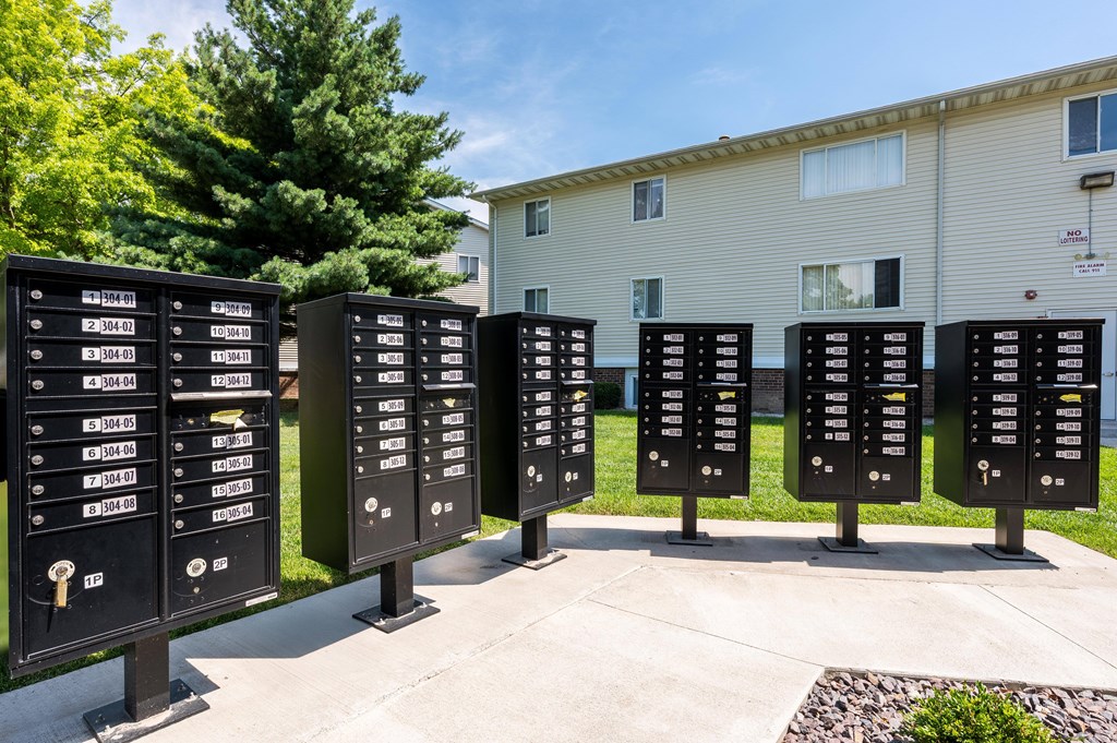Mailboxes at 3TEN, Springfield, IL