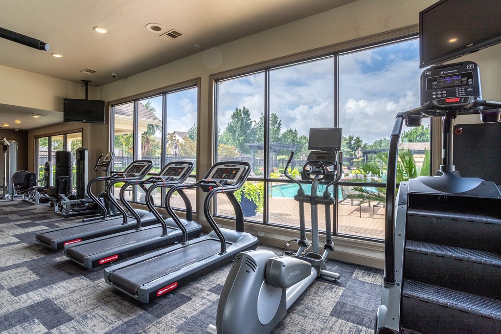 Fitness center at Grand Villas at Cinco Ranch, Katy, TX