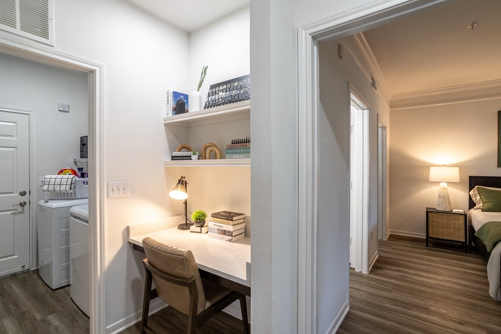 Desk at Grand Villas at Cinco Ranch, Katy