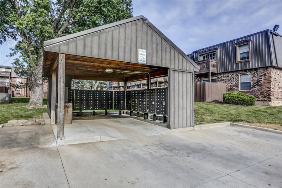 Mail Room at London House Apartments, Lenexa, Kansas