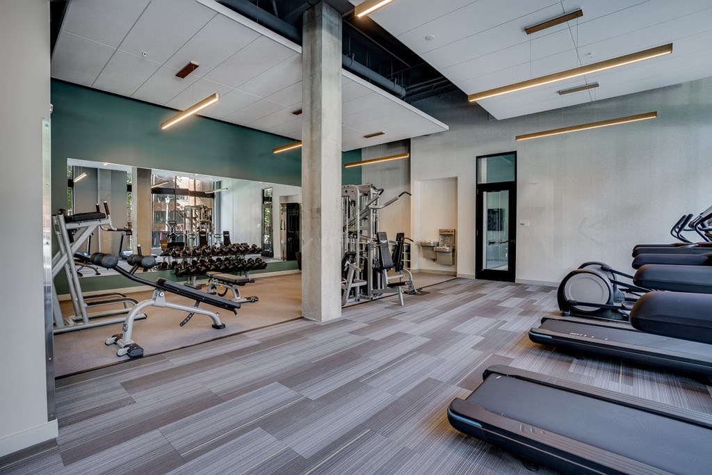 Gym area at Marquee, Minneapolis, MN, 55403