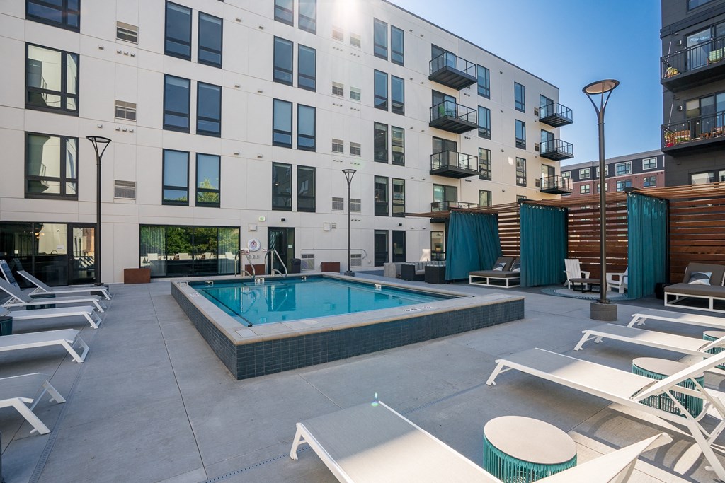 Pool Area patio at Marquee, Minnesota, 55403