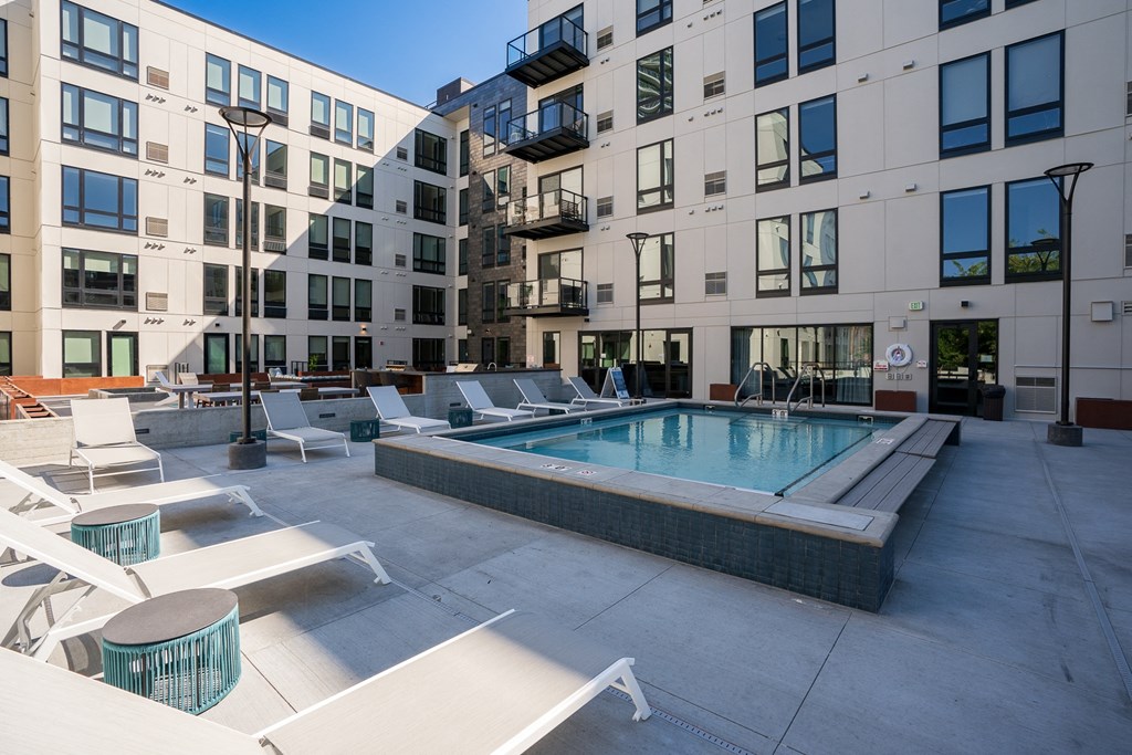 Pool Area at Marquee, Minneapolis