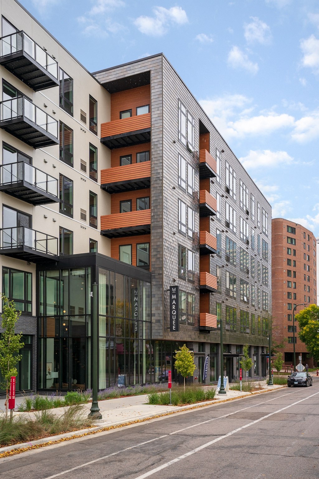 Marquee Building Street at Marquee, Minneapolis, MN