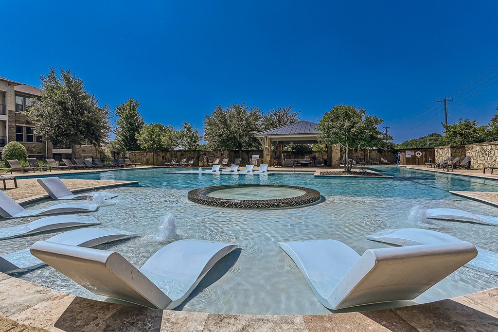 the swimming pool at the resort at governors crossing at Discovery at Craig Ranch, Texas, 75070