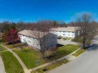 Dickinson Exterior Aerial View