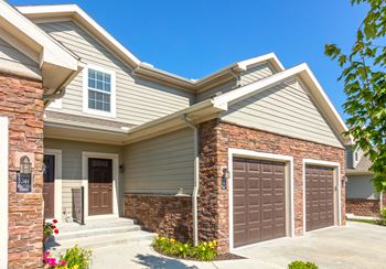 Exterior View at Prairie Pines Townhomes, Kansas