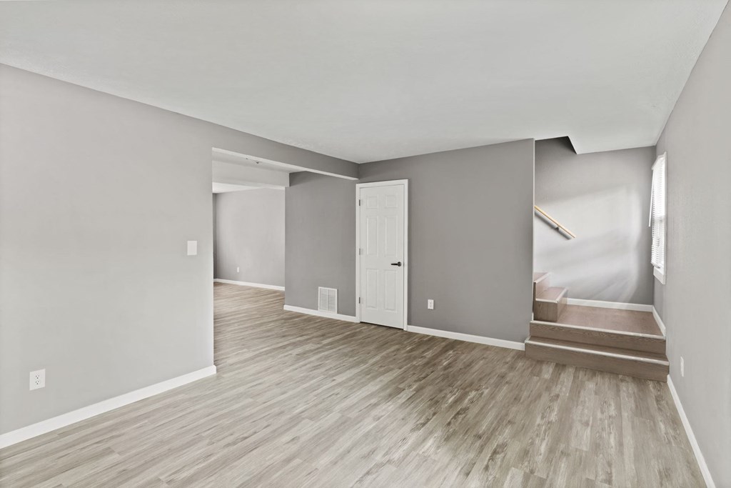 Unfurnished Bedroom at Spring Creek Townhomes Apartments, Illinois 62702