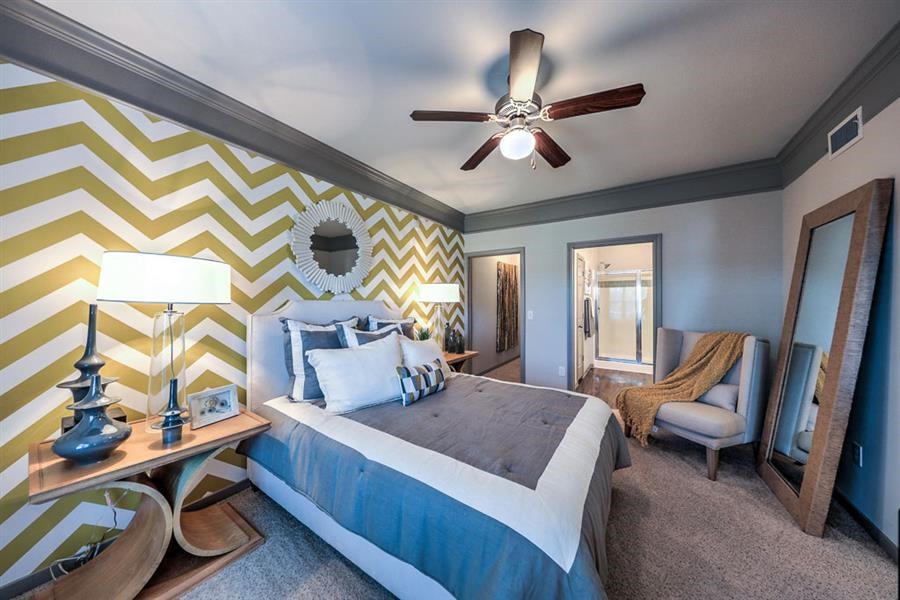 Bedroom Interior Bedroom Interior at Waterstone at Cinco Ranch, Katy, TX, 77450