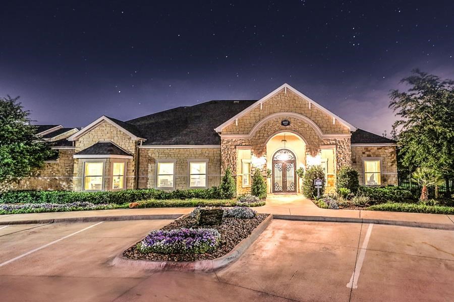 Clubhouse Exterior at Waterstone at Cinco Ranch, Texas