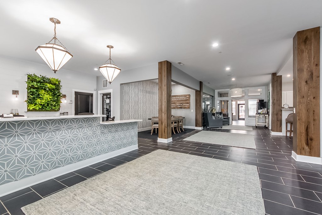 front deck in clubhouse at The Greyson, Hilliard, OH, 43026