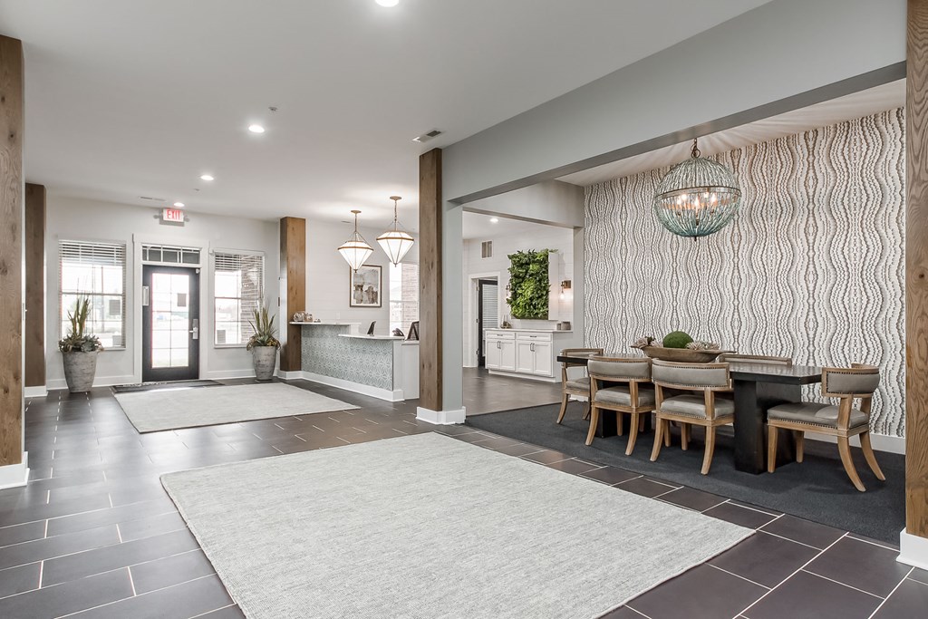 lobby of clubhouse at The Greyson, Ohio, 43026