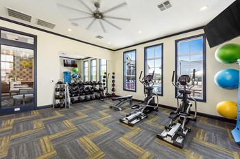 exercise machines in fitness center - Photo Gallery 18