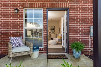 patio area outside of apartment - Photo Gallery 33