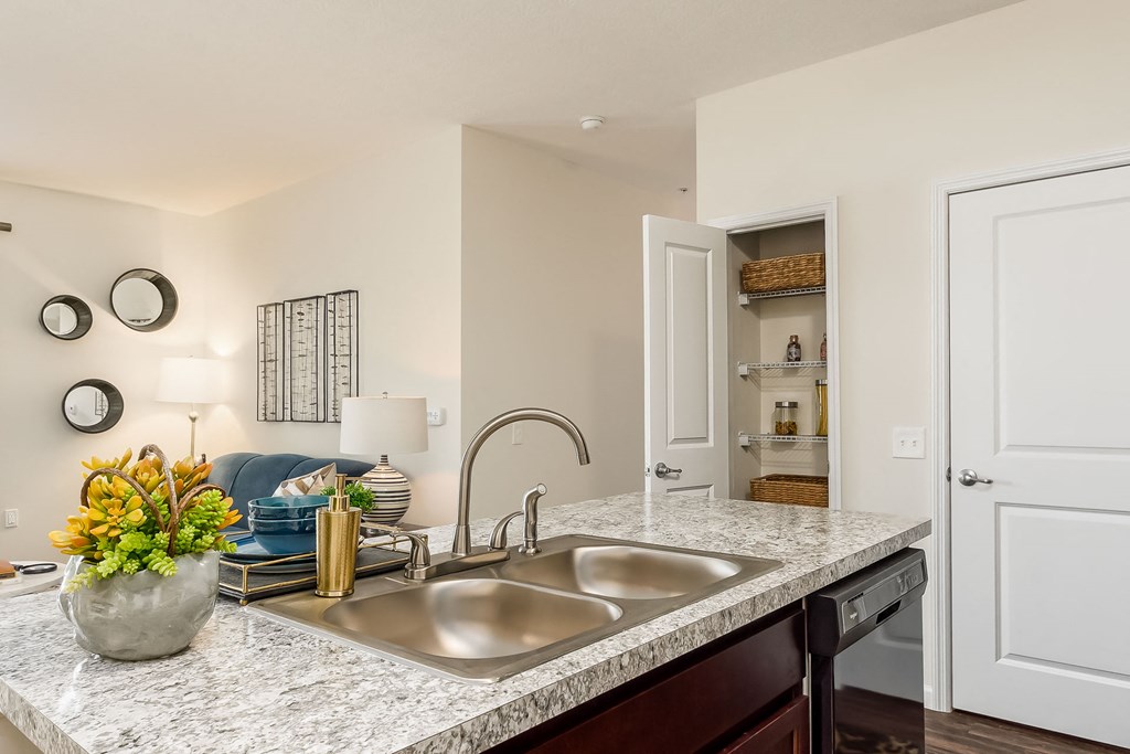 kitchen in apartment at Overland Park, Ohio, 43147