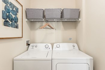 washer and dryer units in apartment - Photo Gallery 40