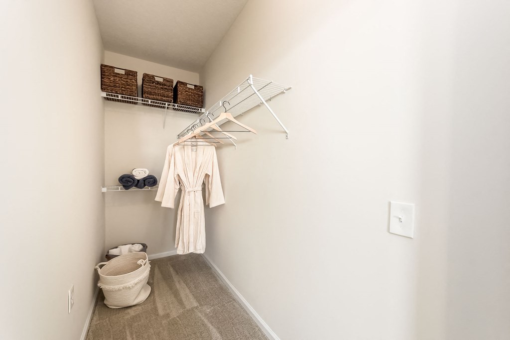walk-in closet at Overland Park, Pickerington, OH, 43147