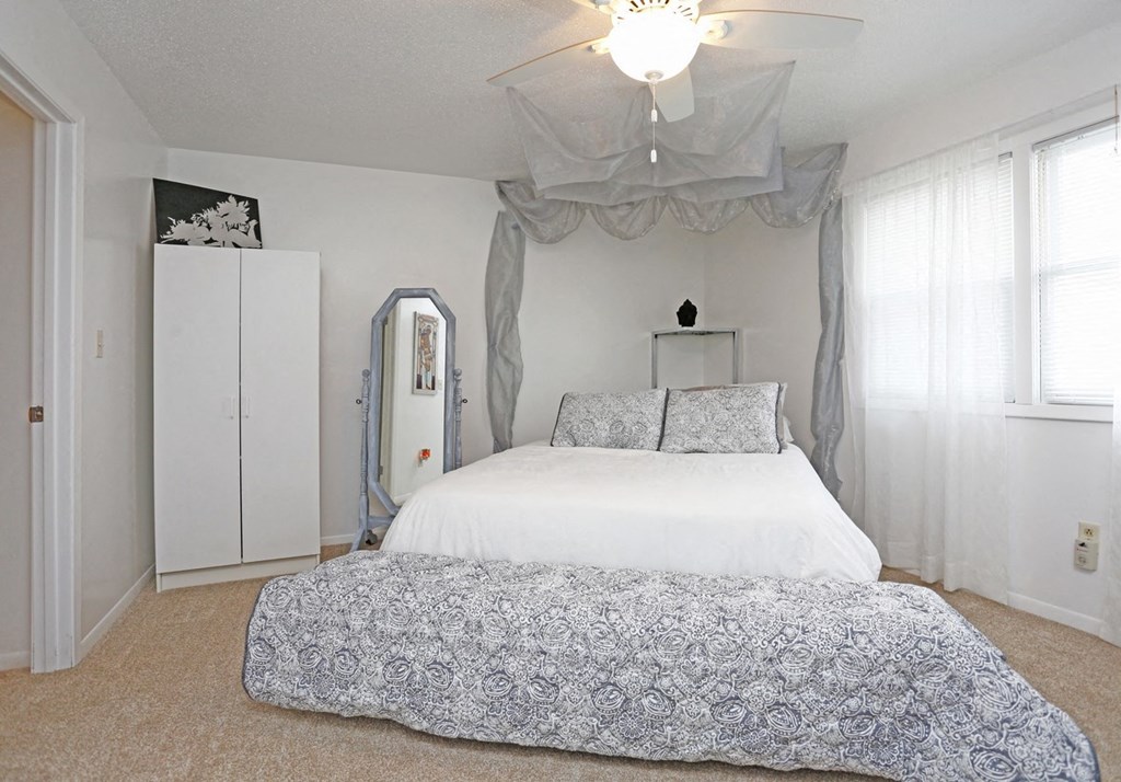 Spring Creek 2BR Remodel - First Bedroom at Spring Creek Townhomes, Springfield, 62702