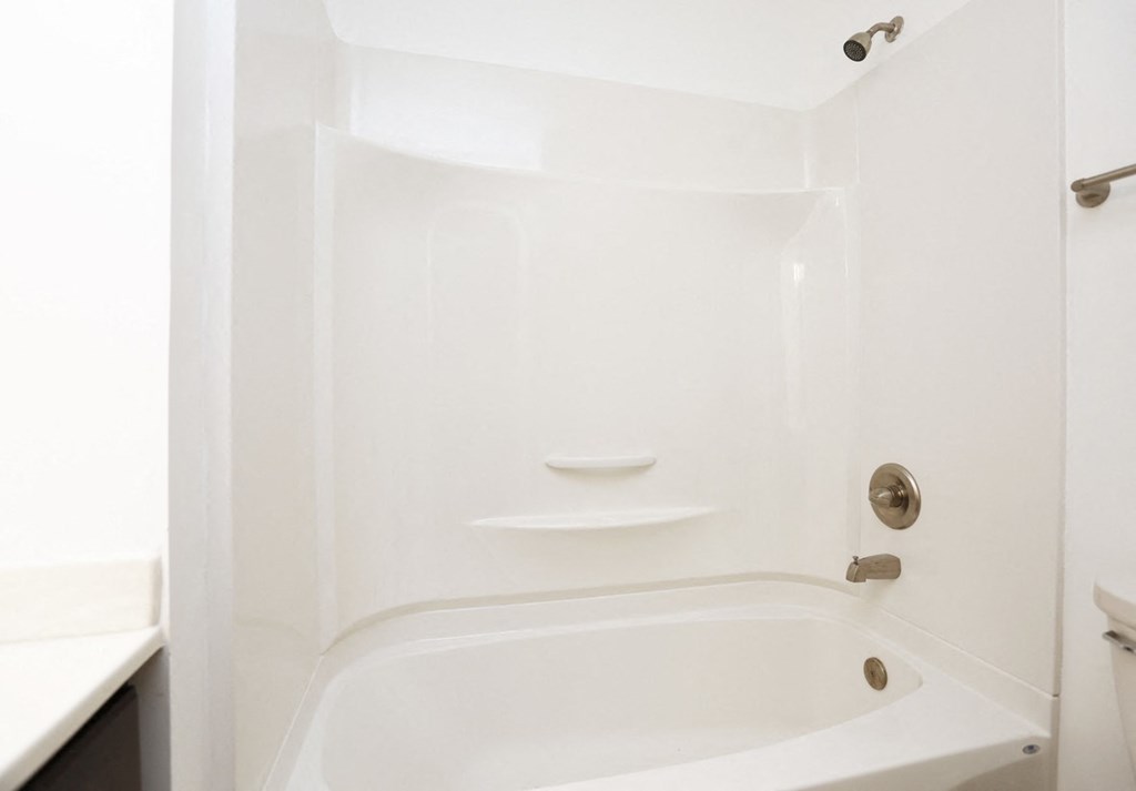 Spring Creek 3BR Remodel - Bathroom at Spring Creek Townhomes Apartments, Springfield, IL