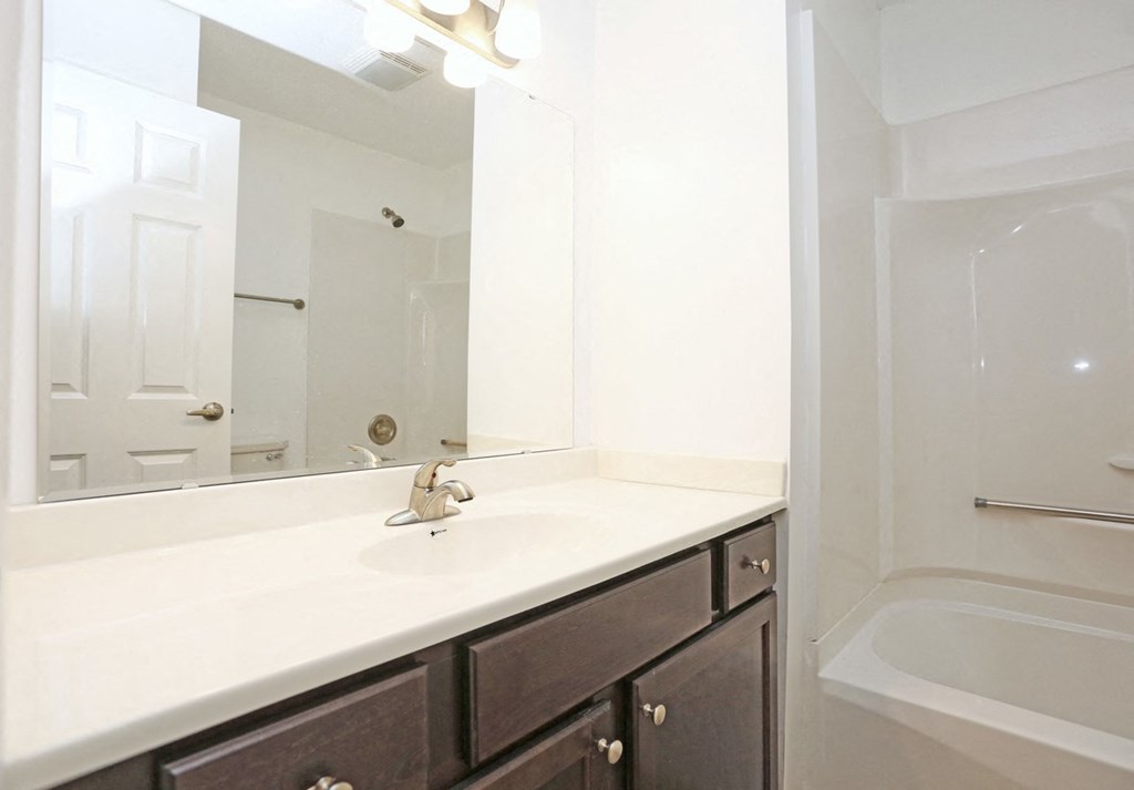 Spring Creek 3BR Remodel - Bathroom at Spring Creek Townhomes, Springfield, IL, 62702
