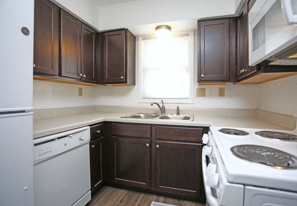 Spring Creek 3BR Remodel - Kitchen at Spring Creek Townhomes, Springfield, Illinois