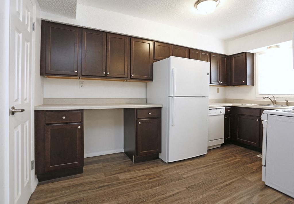 Spring Creek 3BR Remodel - Kitchen at Spring Creek Townhomes, Springfield, IL, 62702
