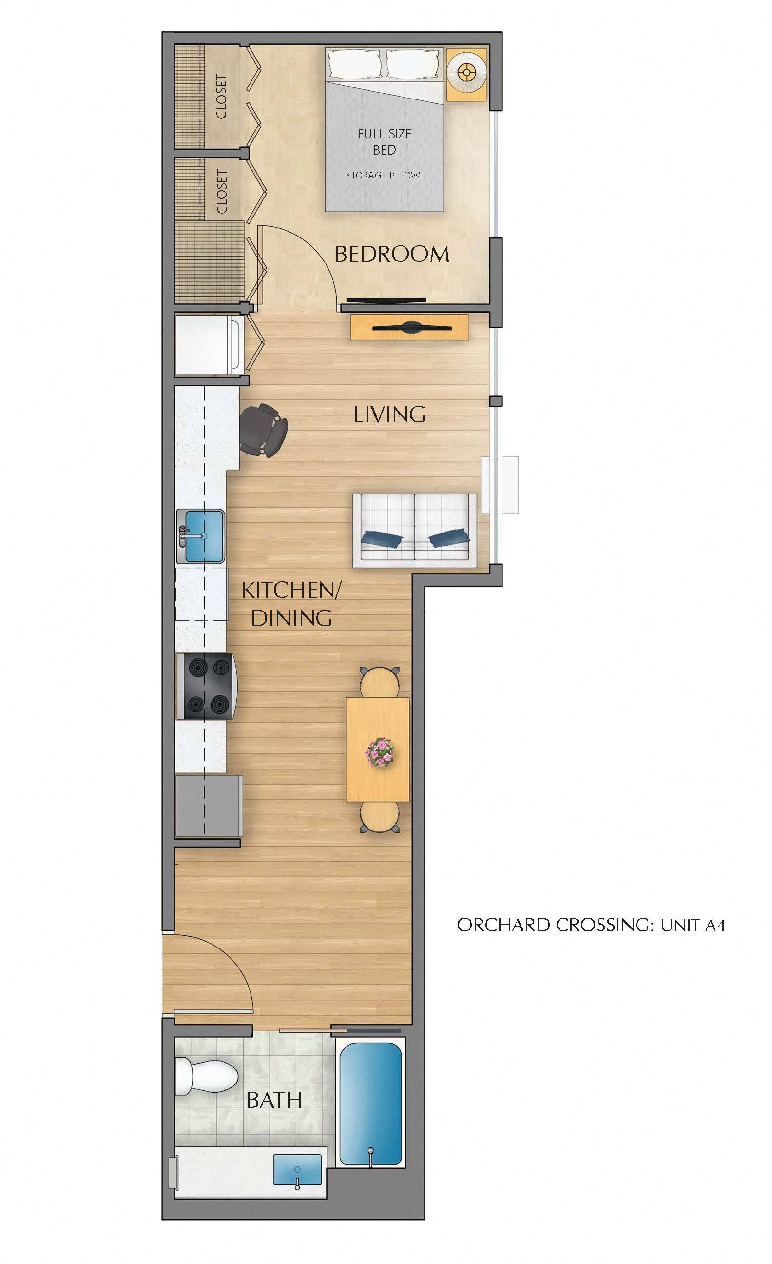 Orchard Crossing | 1 Bedroom D