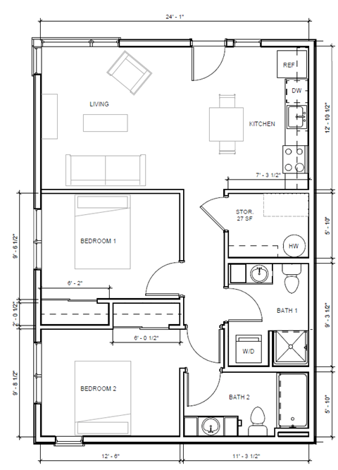 Douglas Grove | Two Bed