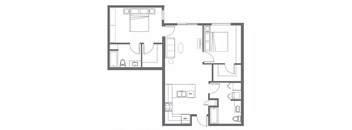 Apartments in Everett WA - The Waterline - Two Bed