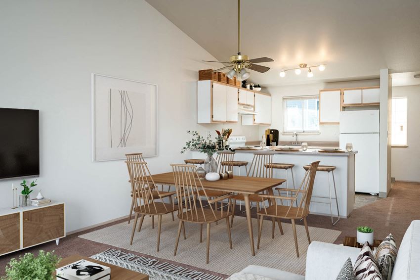 Courtyards at Fairview | Kitchen and Dining Courtyards at Fairview | Kitchen and Dining